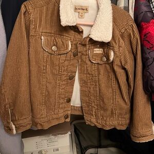 Brown Corduroy Kids Jacket